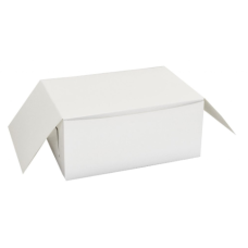 Klassisk kageæske 140x110x80 mm Hvid (500-pak)