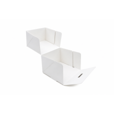 Quick Cake Box 150x150x100 mm – Hvid (15-pak)
