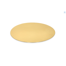 Guld kagefad 200 mm (10-pak)