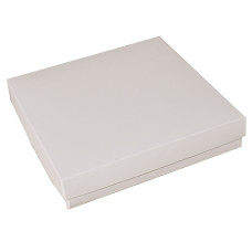 Sober æske og låg 125x125x32 mm hivd (100-pak)