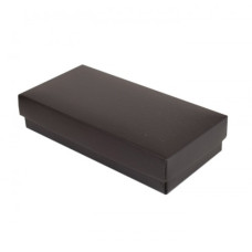 Sober æske og låg 159x78x32 mm sort (100-pak)