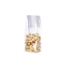 Cellofanpose 55x35x180 mm plastik OPP-pose med limet blokbund (100-pak)