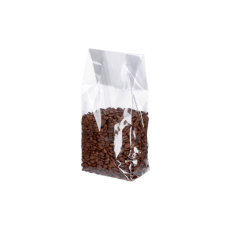 Cellofanpose 100x60x280 mm plastik OPP-pose med limet blokbund (100-pak)