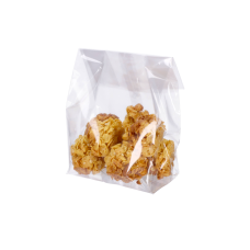 Cellofanpose 140x80x240 mm plastik OPP-pose med limet blokbund (100-pak)