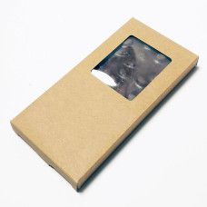 Æsker til chokoladebarer 160x80x15 mm brun natur (100-pakke)
