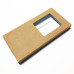 Æsker til chokoladebarer 160x80x15 mm brun natur (100-pakke)