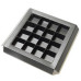 Praline indsats med ramme 160x160x19 mm sort (100 stk)