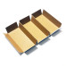 Indsæts i filer 112x82x19 mm naturlig brun karton (100-pak)