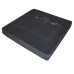 Indlæg gavekort sort 125x125 mm (100-pak)