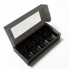 QuickBox 159x78x30 mm sort (250-pak) 