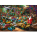 Julekalender Julemandens værksted 365x260x35 mm  (25-pak)